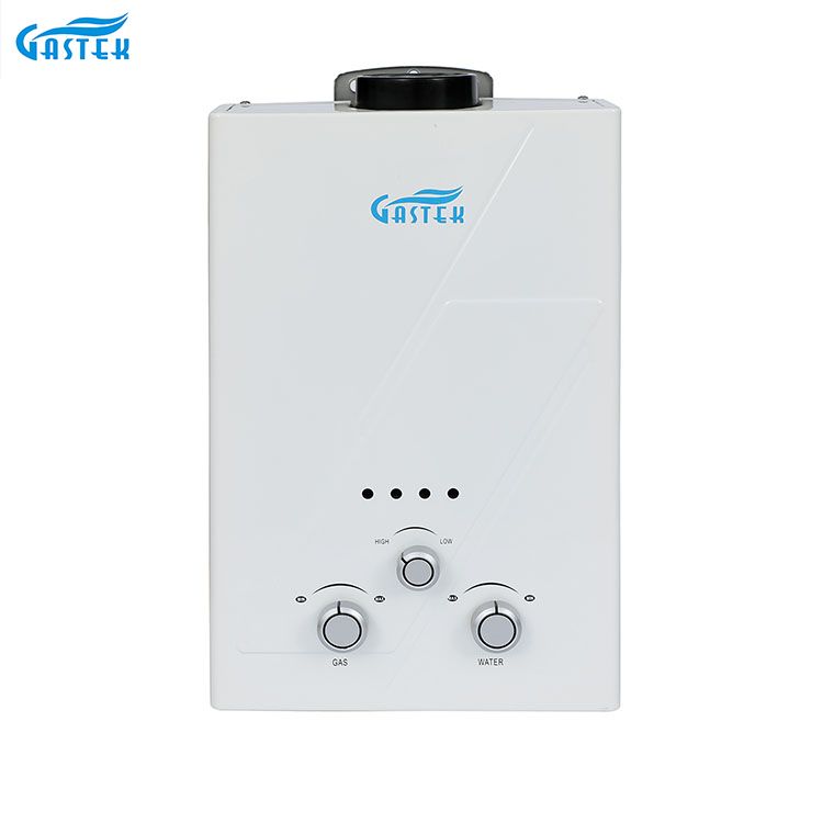 نوع المداخن المثبت على الحائط 6L 10L 12L 16L 20L LPG Tankless السخان الغازي الفوري للاستحمام