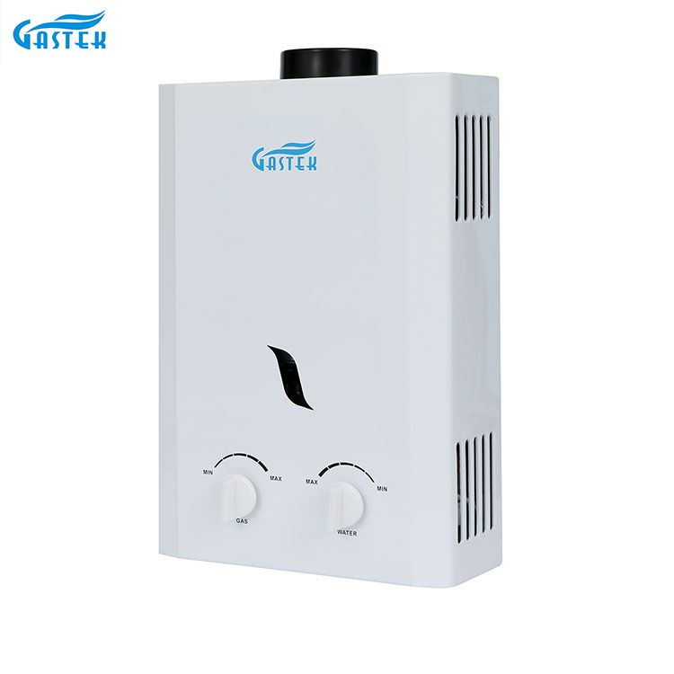 الأجهزة المنزلية نوع المداخن المثبتة على الحائط 6L 10L 12L 16L 20L LPG Tankless سخان غاز فوري للاستحمام